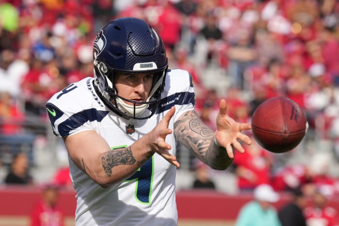 Seattle Seahawks punter Michael Dickson